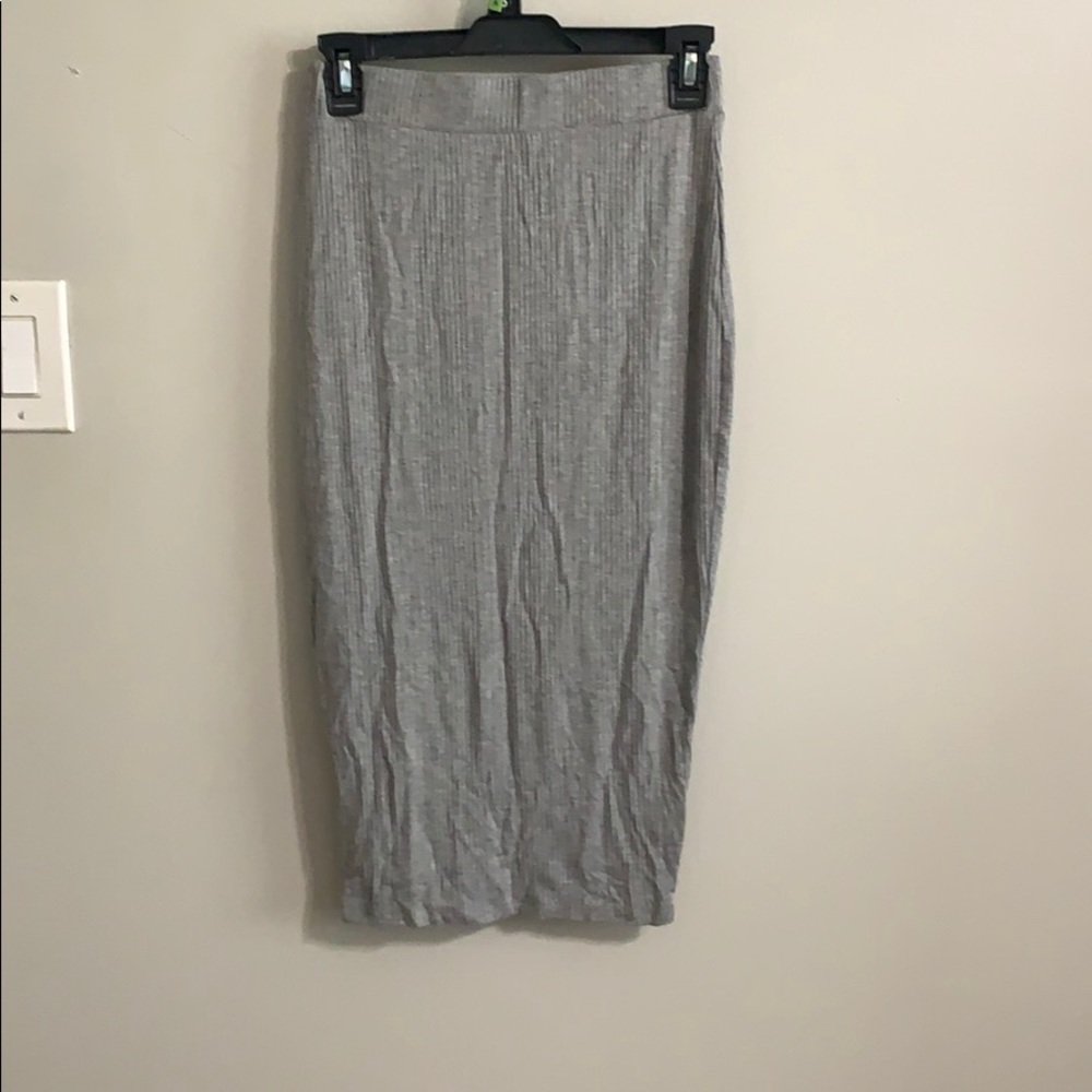 Gray Skirt